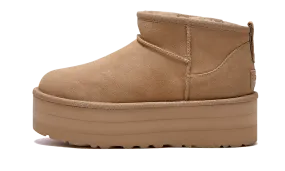 Classic Ultra Mini Platform Boot Mustard Seed