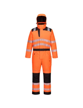 Combinaison d'hiver PW3 haute visibilité couleur : Orange/Noir taille XXL - PORTWEST - - PW352OBRXXLPORTWEST